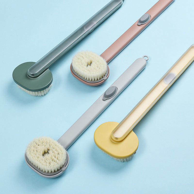 Back top shower scrubber