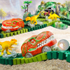 Set Treno Dinosauro da Corsa | Interactieve Speelset per Bambini