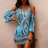 Bedrucktes T-Shirt-Kleid