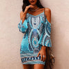 Bedrucktes T-Shirt-Kleid