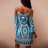 Bedrucktes T-Shirt-Kleid