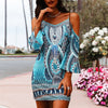 Bedrucktes T-Shirt-Kleid