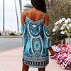 Bedrucktes T-Shirt-Kleid