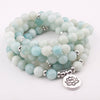 Armband met lotussteen