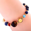 Armband met zonnestelsel