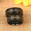 Anello promessa nero