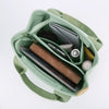 Borsa organizer in tela - Borsa da trasporto spaziosa e elegante con scomparti