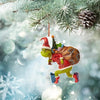 Grinch appendiabiti per ornamento dell'albero di Natale