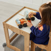 KidSpace - Tavolo da gioco e set di sedie per bambini