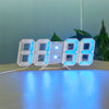 GlowLuxe - Orologio da parete 3D LED elegante