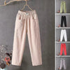 Pantaloni Casual - Comfort e Stile in un Mix di Cotone e Lino