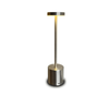 EleganceGlow Lampada da tavolo - Senza fili e ricaricabile via USB