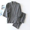 Herren Kimono Pyjama - Zweiteilig & Atmungsaktives Lounge-Set