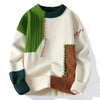 Maglione UrbanFit Patchwork - Maglione Invernale Unisex con Stile