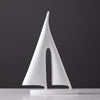 Maritieme Sculpturen - Elegante Zeilboot Decoratie