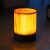 LumiHout - Lampada da tavolo LED con batteria e touch control