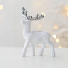 GlitterDeer Hert Ornament - Sprankelende elegantie voor je kerstdecoraties