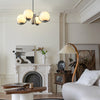Moderno lampadario in vetro – Illuminazione elegante
