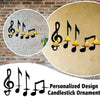 Melodic Notes™️ | Breng emotie en muzikaliteit in huis met deze unieke muzieknoot wanddecoratie