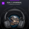 Cuffie wireless di alta qualità 2,4 GHz E1000 WT: cuffie da gioco surround, microfono, bassa latenza, per PC/PS4/PS5/Xbox | Compatibile con MacBook, laptop, iPhone, Android, Samsung