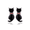 Orecchini a forma di gatto