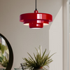 Lampada a sospensione Luxora - Lampada a sospensione elegante nero-oro