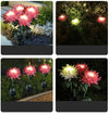 Luci di Crisantemo Artificiali – Illuminazione Solare da Giardino per un Giardino Incantevole