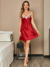 LunaGrace - Elegante camicia da notte con dettagli in pizzo