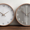 Analoge Wanddecoratie-Houten Klok voor Thuis