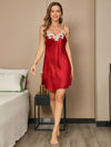 LunaGrace - Elegante camicia da notte con dettagli in pizzo