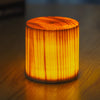 LumiHout - Lampada da tavolo LED con batteria e touch control