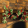 Luci di Natale a Catena - Decorazione LED di Agrifoglio e Bacche