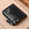 SafetyWallet - Portafoglio in pelle anti-furto con protezione RFID