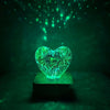 3D Hart Vuurwerk LED Lamp – Romantische Sfeerverlichting