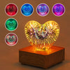 3D Hart Vuurwerk LED Lamp – Romantische Sfeerverlichting