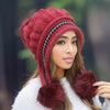 Cappello Invernale Caldo con Pon Pon - Calore Elegante con Protezione per le Orecchie