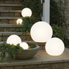 LumiGlow Sfera Luce - Lampada Solare da Giardino con Opzioni di Colore