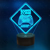 Gamer 3D LED-Lampen