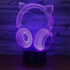 Gamer 3D LED-Lampen