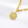 Collana 26 Lettere Maiuscole Acciaio Inossidabile Cavigliera