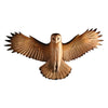 Majestic Owl Wall Sculpture - Tijdloze Natuurlijke Elegantie