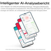 Hypebay AMOLED Zakelijke ECG/HRV Bloedsuiker Gezondheids Smartwatch