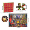 Weihnachtsrätselspaß | Kerstpuzzel Set für Familienvergnügen