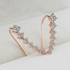 Zeven Ster Diamanten Oorbellen - Glanzende Elegantie