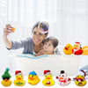24 stuks kerst badkuip eendjes adventkalender