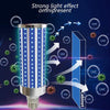 Ultraviolette Germicidale Luce LED UV-C Tubo Luminoso con Telecomando 99% Antibatterico Luce di Sicurezza