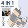FlashDrive Pro - 4-in-1 USB Stick voor iPhone, iPad & Android