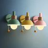 Globo Macaron Nordico - Lampada da parete leggera