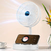 BreezeFold – Opvouwbare en Oplaadbare Tafelventilator
