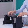 Scrivania per laptop sottilissima per letto e ufficio